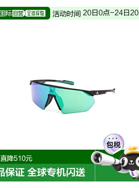 1h可退 香港直邮Adidas 女士 SP0076 02Q 运动太阳镜 SP007602Q
