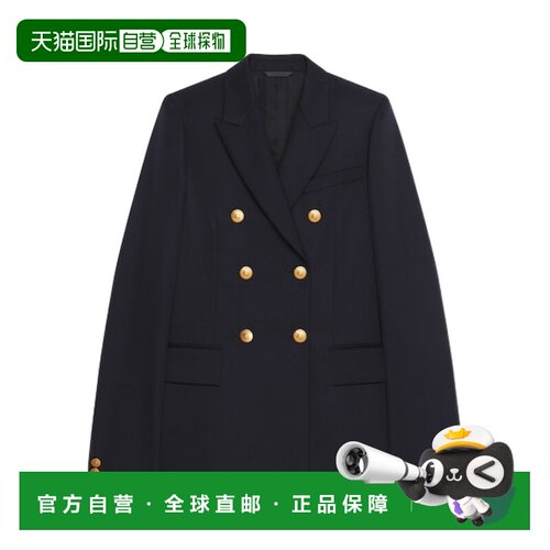 香港直邮Givenchy 双排扣西装外套 BW30GL14RQ纪梵希羊毛