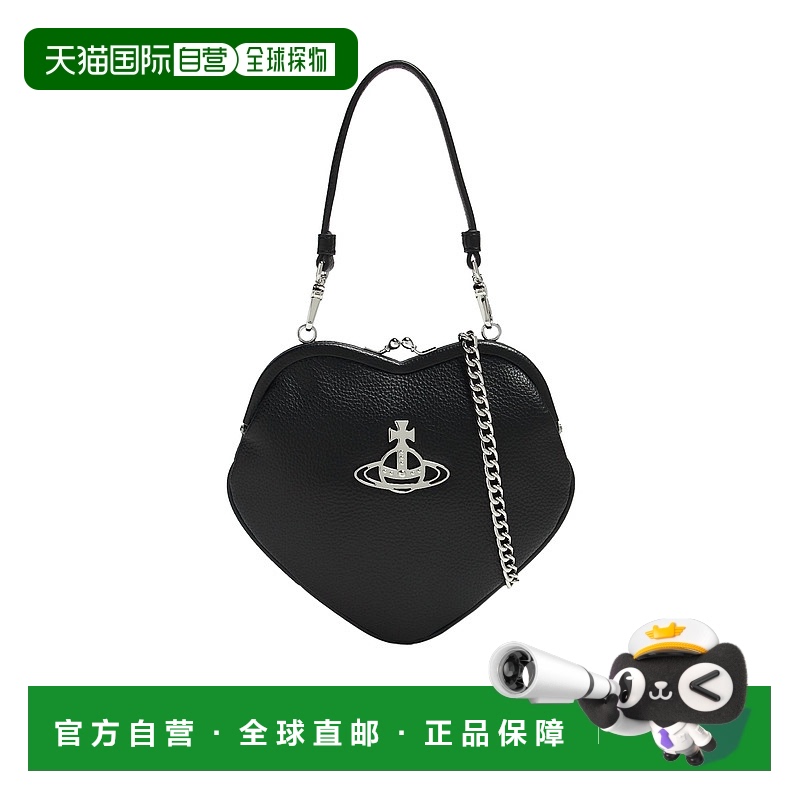香港直邮Vivienne Westwood Belle 心形单肩包 4B010004WS000DN40
