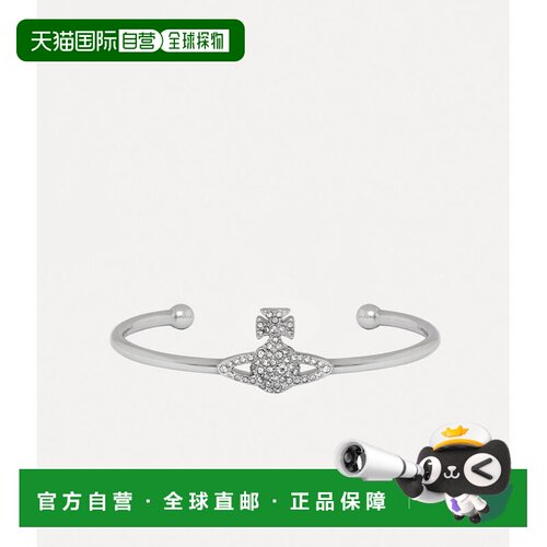 欧洲直邮VIVIENNE WESTWOOD西太后新品水晶星球浮雕手镯