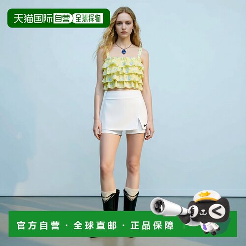 自营欧洲直邮Nike耐克 Court Victory Dri-Fit女士白色聚酯纤维短