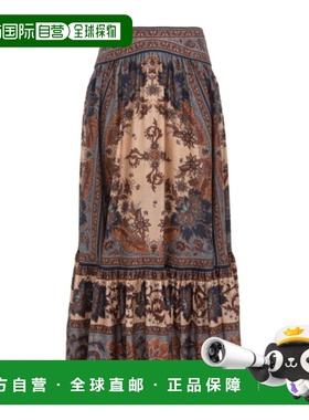 1h可退 香港直邮25FW ASCENSION 层叠中长半身裙 Women