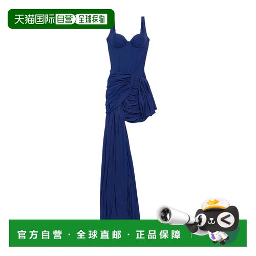 香港直邮Balenciaga 露背包臀裙连衣裙长裙 850621TTV27性感
