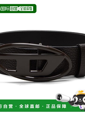 香港直邮Diesel 迪赛 男士 哑光带扣皮带 X08516P4231牛皮腰带