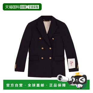 Goose 时尚 Deluxe 外套正品 Brand深蓝双排扣西装 香港直邮Golden