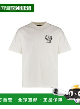 1h可退 香港直邮Represent 男士 棉质水手领T恤 MLM4106972