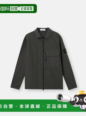 欧洲直邮STONE ISLAND (2025新品) 1200004 CANVAS WEAVE COTTON,