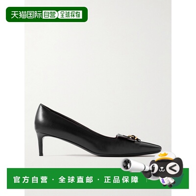 KHAITE 女士 Celia Pocket 搭扣皮质浅口鞋女鞋 F2047987高跟单鞋