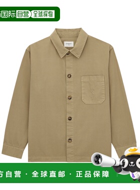 1h可退 香港直邮Saint Laurent CASSANDRE 斜纹布衬衫 861004Y04V