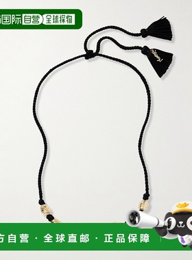 1h可退 香港直邮Saint Laurent 圣罗兰 女士 徽标项链 820742G251