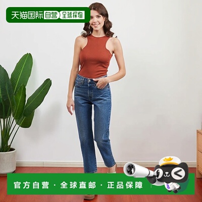 欧洲直邮Levi's 李维斯 501® CROP 女士服装阔腿牛仔裤 36200-031