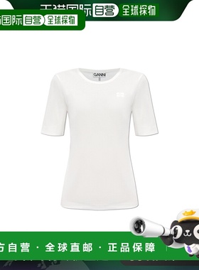 欧洲直邮GANNI女士T恤 舒适透气 休闲百搭女装上装T39413675151