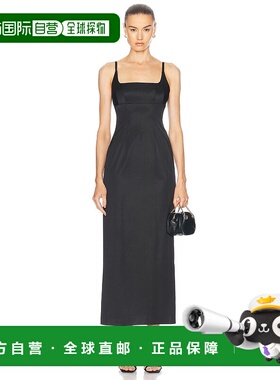 1h可退 香港直邮Staud 女士 Carol 连衣裙 R25R2127CT black黑色