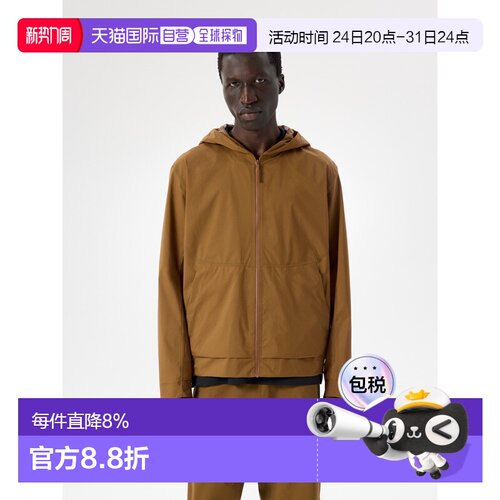 欧洲直邮Arcteryx 始祖鸟DEMLO HOODY 连帽风卫衣 壳男装外套户外