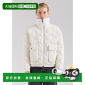 粉笔短款 自营欧洲直邮Pyrenex Enola 飞行员夹克羽绒服