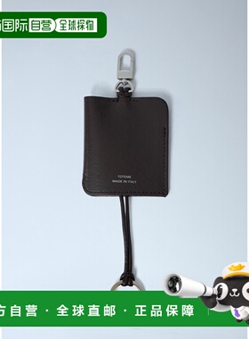 香港直邮toteme 女士 抛光皮革Logo钥匙扣 261WAM0065LE0025