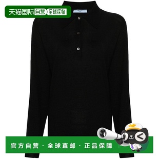 羊绒 女士 POLO 针织长袖 P24F2E14XD 香港直邮Prada 毛衣 普拉达