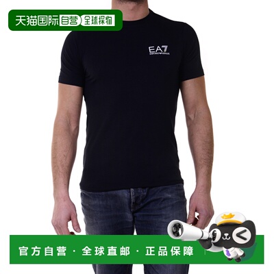 1h可退 香港直邮EA7 EMPORIO ARMANI 男士T恤 6XPT52PJ03ZBLUE SS