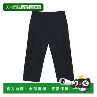 1h可退 香港直邮Thom Browne 汤姆 布朗 男士 斜纹棉布工装裤子 M