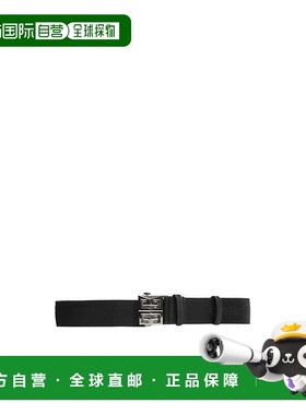 香港直发Givenchy纪梵希男士黑色logo扣饰腰带百搭BK404YK14F皮带