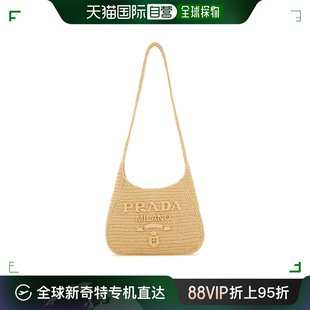 Raffia 女士 普拉达 香港直邮Prada bag shoulder 99新未使用