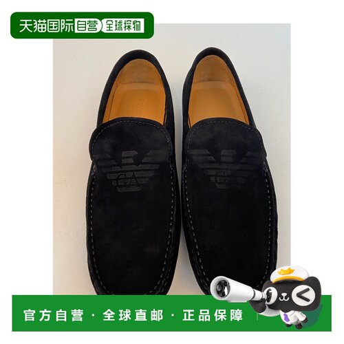 香港直邮Emporio Armani 徽标商务休闲鞋 X4B051XAT50阿玛尼男鞋