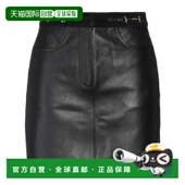 舒适时尚 1h可退 包臀裙 迷你半身裙 black黑色 香港直邮Maje 女士