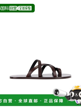 1h可退 香港直邮Saint Laurent 圣罗兰 女士 Culver 平底凉鞋 819