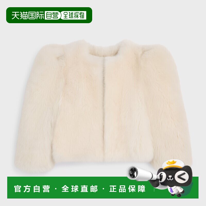 欧洲直邮CELINE（赛琳）羊毛皮小羊皮夹克外套皮草