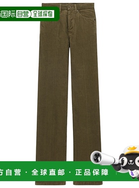 1h可退 香港直邮Saint Laurent 圣罗兰 女士 CLYDE 长裤 705103Y2