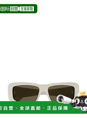 1h可退 香港直邮Chloe 蔻依 女士 矩形太阳镜 CH0299S white白色