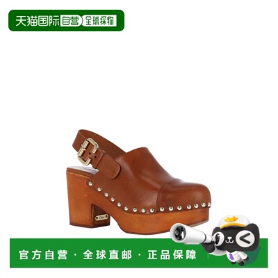 1h可退 香港直邮CHLOÉ 女士凉鞋 C25U10VLT27T CO 棕色 Jeannette