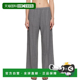 灰色 女士 Fluid Winter 254WRB0370 1h可退 长裤 香港直邮toteme
