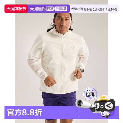 欧洲直邮INCENDO AIRSHELL连帽衣 男装始祖鸟户外防水夹克上衣