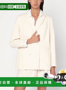 香港直邮A.P.C. 女士 双排扣棉质夹克(ecru) COHFUF03212COAAD