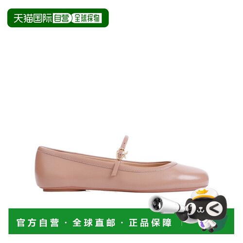 香港直邮Gianvito Rossi 圆头平底鞋 G2222305GOM单鞋