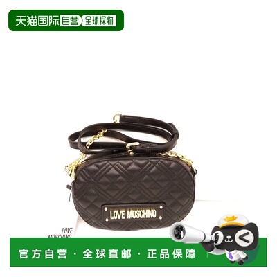 香港直邮MOSCHINO 女士斜挎包 JC4207PP0CKA0000 AW2021 黑色