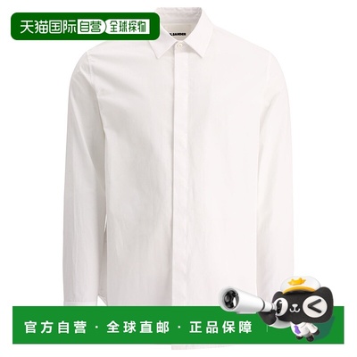 欧洲直邮JIL SANDER 男士衬衫J23DL0005J45001100府绸休闲