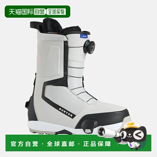 自营欧洲直邮Burton伯顿 Highshot男士云灰色Step On®滑雪板靴