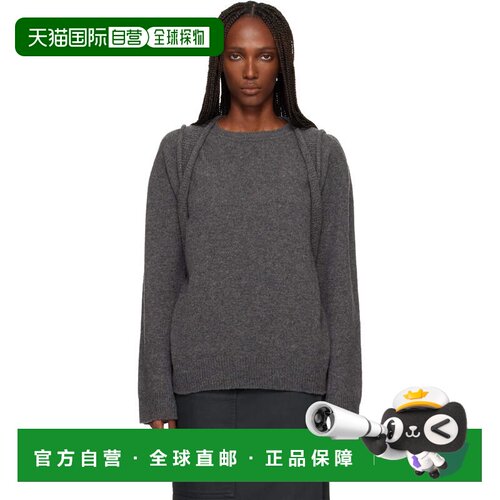 1h可退 香港直邮Issey Miyake 三宅一生 女士 灰色 Backpack Knit