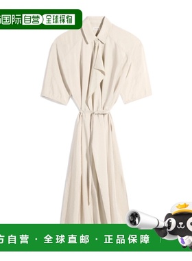 1h可退 香港直邮Lemaire 不对称衬衫裙 DR1162LF1308