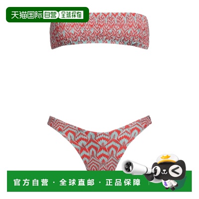 香港直邮MISSONI 米索尼 女士 比基尼 red红色 舒适时尚