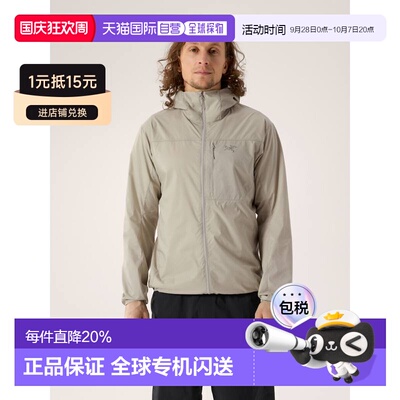 欧洲直邮Arc'teryx 始祖鸟Squamish Hoody 连帽风壳夹克 外套男装