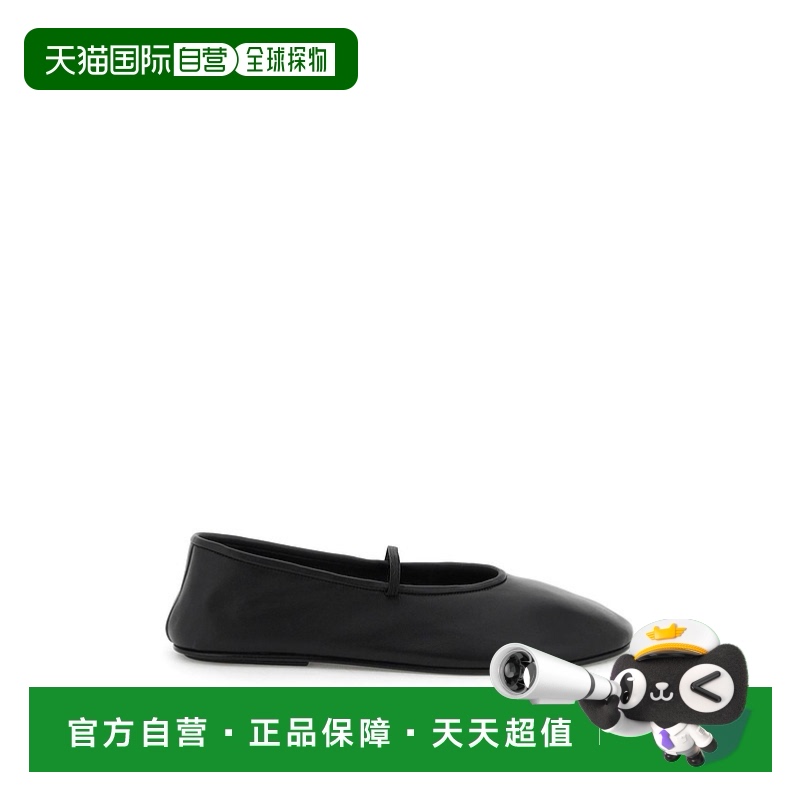 香港直邮The Row 女士 纳巴革芭蕾舞便鞋 F1229N60芭蕾舞鞋牛皮
