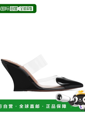 1h可退 香港直邮Alaia 坡跟凉鞋 AA3M3005CK150