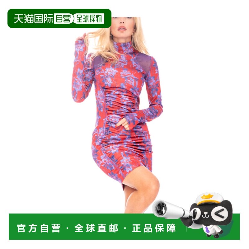 1h可退 香港直邮VERSACE JEANS 女士连衣裙 73HAO919JS115522 AW2
