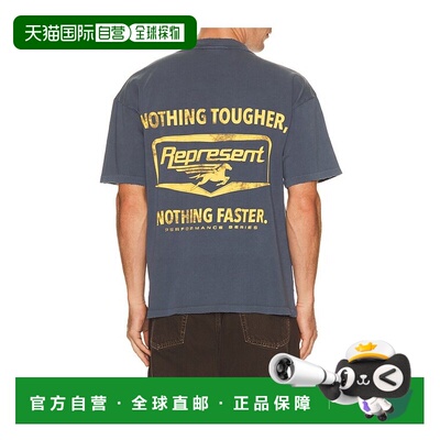 香港直邮Represent/Nothing Faster T男士T恤 【付后1h可退】