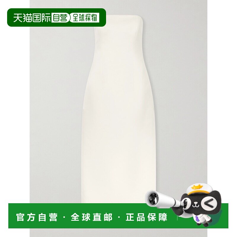 1h可退 Simkhai 女士 Enid 缎面中长连衣裙 2261247SOPOR