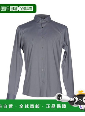香港直邮Michael Kors 迈克高仕 男士 纯色衬衫 grey灰色 舒适时