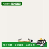 自营欧洲直邮Loro Piana 女士金色黄铜手镯手链